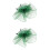 2St Bruiloft Fascinator Hoed Met Mesh En Veertjes Dames 7
