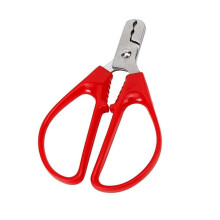 Red Peeling The Shell Nut Shell Cracker Seed Pistachio Sheller Opener Peeling Pliers Nut Crackers Artifact Stainless Steel Convenience Hard Case Bust