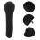 2Pcs Sleek Black Microphone Carrying Case Lightweight Portable Storage 10