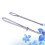 10Pcs Durable Silver Threading Apparatus Drawstring Threader Tweezers 10