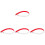 4Pcs Flexible Silicone Shower Water Stopper Splash Guard 4