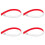 4Pcs Flexible Silicone Shower Water Stopper Splash Guard 7