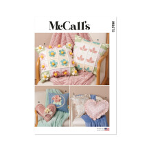MCCALLS Sewing Pattern M8573OS Pillows OS (ONE Size)