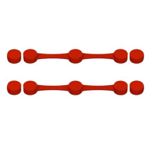 Fuhjythy Silicone Magnet Clips Lock Air Fryer for Holding Down Air Fryer Parchment Paper Liners Deep Fryer Parts & Accessories Air Fryer Accessory Si