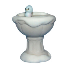 Precious Moments Sugar Town Bird Bath Figurine, 150223