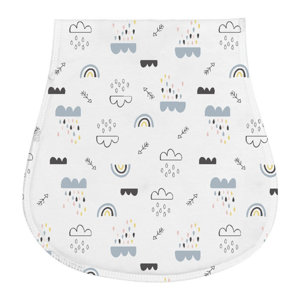 Burp Cloths UltraAbsorbent For Baby, Soft Cotton Muslin Burping Cloths, Milk Spit Up Rag, One Size