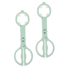 2pcs Baby Bottle Tongs and Feeding Bottle Clamp, Heat Resistant Non Slip Ergonomic Grip