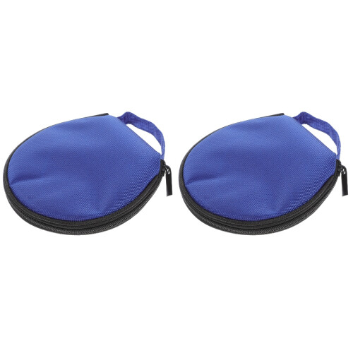 2St Cd Opberghoes 20 Cd/dvd Organizer Compact Oxford Stof 1