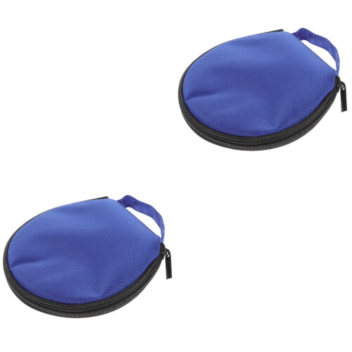 2St Cd Opberghoes 20 Cd/dvd Organizer Compact Oxford Stof 2