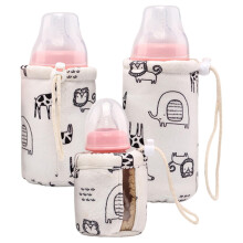 Baby Bottle Warmer Bag 3pcs Insulated Set with Thick Insulation Retains Warmth for Travel and Home