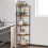 Greatseas 5-Tier Corner Sehlf Rustic Brown 3