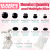 1000 Black Safety Eyes 2