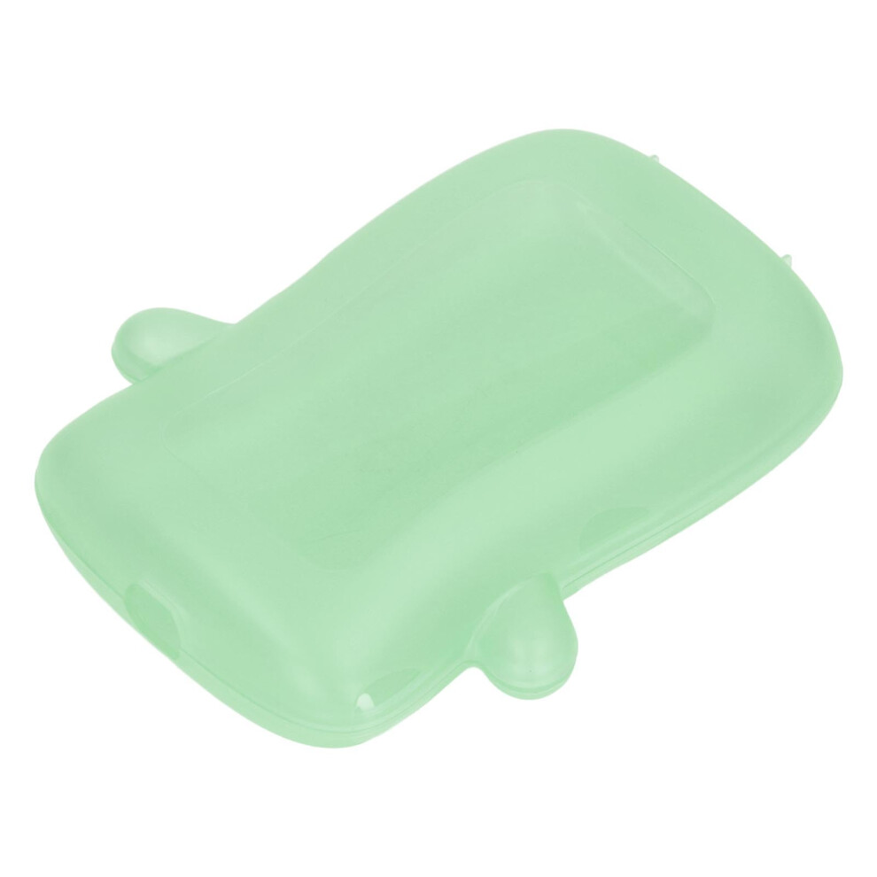 Squeeze Proof Reusable Baby Food Pouch With Mess‑Reducing Easy‑Clean Design For Toddlers Green