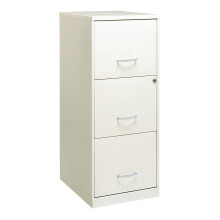 Space Solutions 20227 File Cabinet, 18-Inch, White