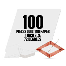 1" Diamond 72 Degrees English Paper Piecing EPP Set of 100 (100 Piece Set)