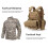 Overdecor Flag Patch Tactical Patch- Hook and Loop Fastener, 2 Pack (Haiti) 5