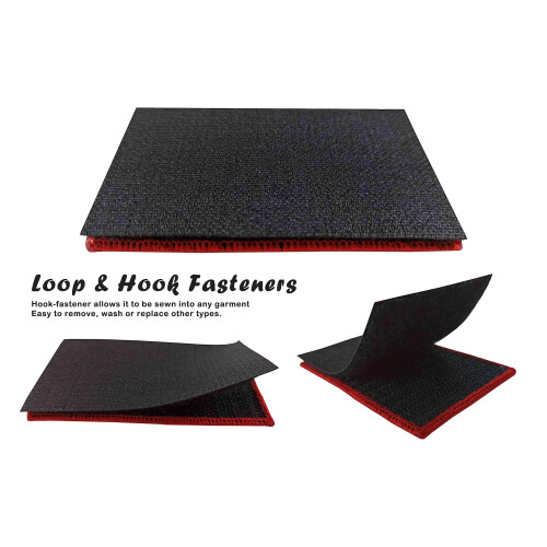 Overdecor Flag Patch Tactical Patch- Hook and Loop Fastener, 2 Pack (Haiti) 1