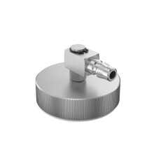 Brake Bleeder Adapter for Honda Acura, Aluminum Master Cylinder Adapter with LeakProof Seal