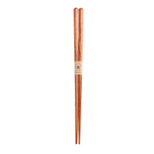 Yamako [Choose Chopstick Shape] Natural Wood Japanese Zelkova Chopsticks (Hexagonal)