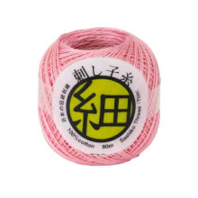 Olympus Thred Embroidery Thread "Sashiko Thread (Thin), Pale Pink, No. 214"