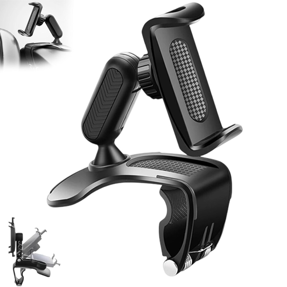 Car Phone Mount 360 Adjustable Universal Holder With Strong Grip For Dashboard, Windshield And Desk 9070919828744