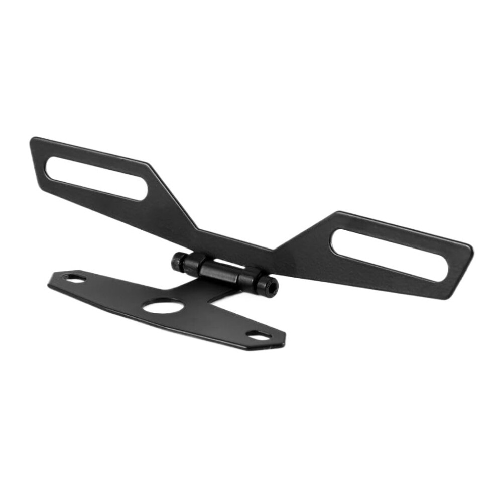 Folding Motorcycle License Plate Holder With Universal Atv Bracket For Dirt Bike And Offroad Light 9070919828850
