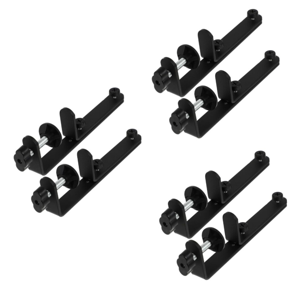 6Pcs Pegboard Desk Brackets Adjustable Height Stable Tabletop Pegboard Mounts 9070919827105