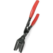 Car Trim Removal Tool with UltraThin Head and AntiSlip Grip, Red Panel Clip Pliers for Door Upholstery