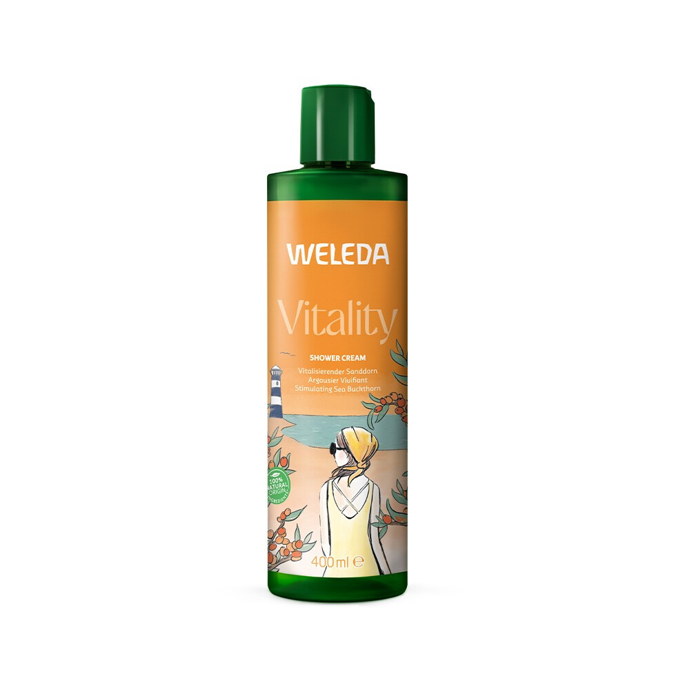 Weleda Vitality Sea Buckthorn Creamy Body Wash 400Ml