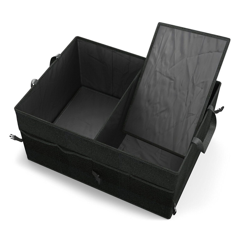 Large Capacity Foldable Car Trunk Organizer With Antislip Base And Reinforced Handles For Multipurpose Storage 9070919829383