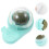2Pièces Boules Adhesives D'herbe À Chat Vertes Rotatif Intérieur 8