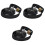 3Pièces Accessoire Piano Noir Fixe Partition Durable Et Pratique 3