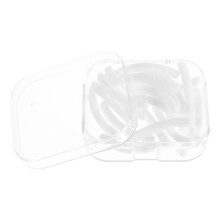 120Pcs Silicone Eyelash Curler Replacement Pads White Soft Durable