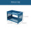 4Pcs Navy Plastic Pet Resting Bed Double-Layer Hamster Sleep Bed 11