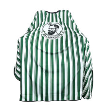 Professional Waterproof Barber Cape with Adjustable Snap Closure, Nylon Hair Cutting Cape Green 50x60