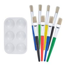 3Pcs Line Drawing Pen Brushes Assorted Colors for Painting Accessories