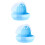 2Pcs -Blue Pet Carrier for Hamsters with Drinking Bottle 7