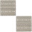 2Pcs Waterproof Grey Wood-Plastic Interlocking Floor for Balcony 6