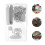 Eyelet Installation Tool Metal Mold Rust-Proof Steel for Home Use 11