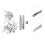Eyelet Installation Tool Metal Mold Rust-Proof Steel for Home Use 9