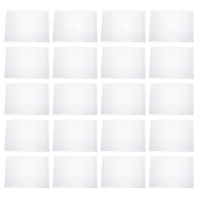 120Pcs Waterproof Plastic Book Covers Transparent Adjustable Protector