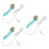 3St Kindermicrofoon Sky- Plastic Met Versterker Voor Karaoke 8