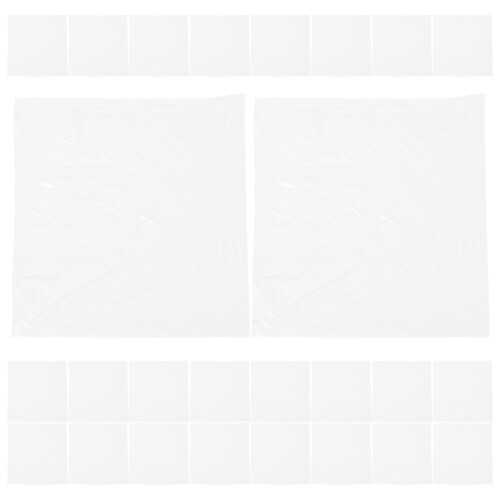 320Pièces Liner Bain Pieds Jetable Transparent Durable Portable