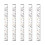 5St Meetlat Groeimeter in Donkergrijs, En 8
