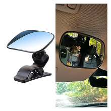 Baby Car Mirror with 360 Rotation, Wide Angle View, Quick Clip Installation, Fits Most Cars