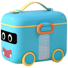 Baby Formula Dispenser with MultiCompartment Design, LeakResistant Lids, TravelFriendly Organizer Box