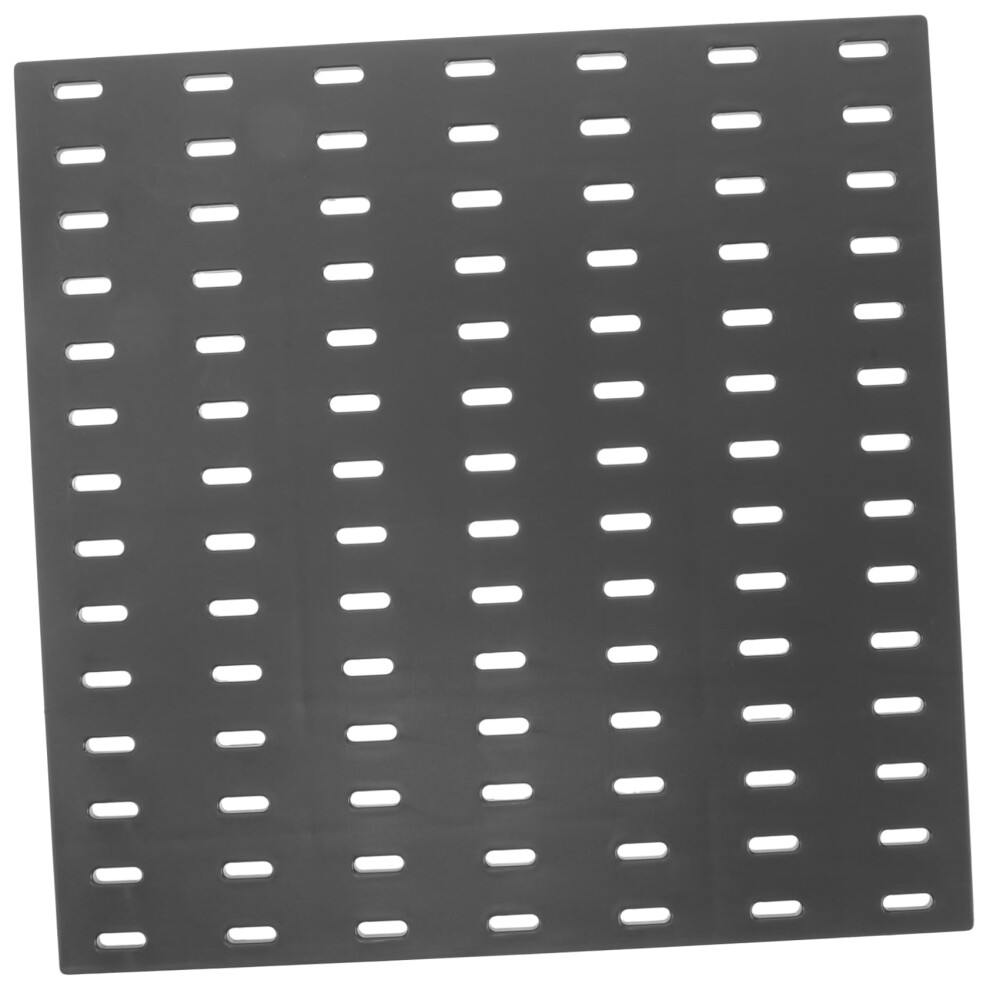Pegboard Organizer 28X28cm Black Wall Mounted Panel For Garage Tool Storage And Easy Access 9070919828225