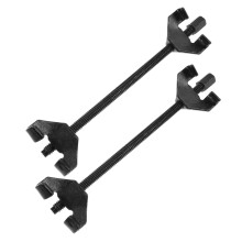 2pcs Heavy Duty Spring Compressor and Shock Absorber Removal Tool for Automotive