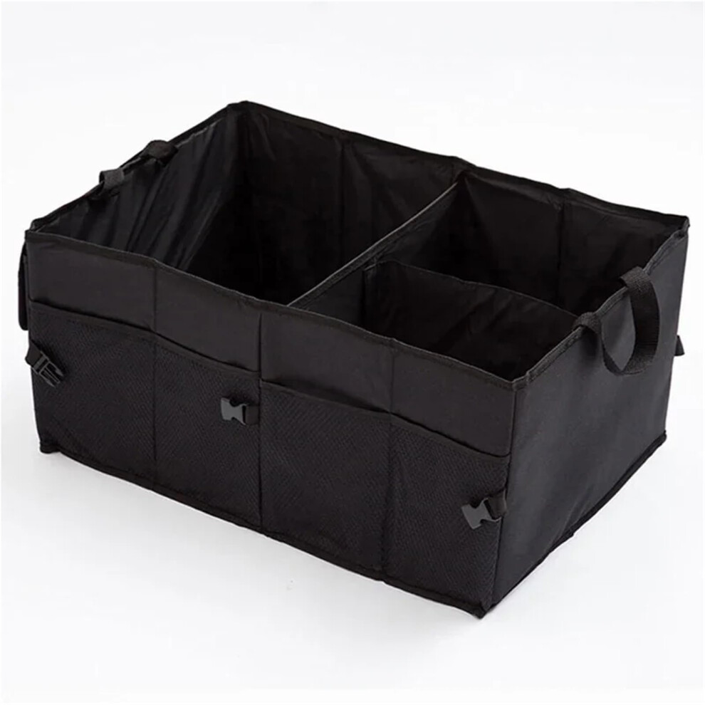 Waterproof Foldable Car Trunk Organizer For Suzuki Scross 20172023 With Aluminum Handles And Reflective Strip 9455672776462
