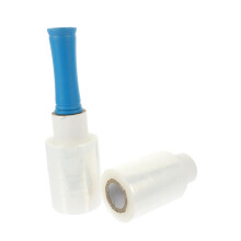 Heavy Duty Stretch Wrap with Handle for Moving and Storage, Ergonomic Grip Plastic Film Rolls